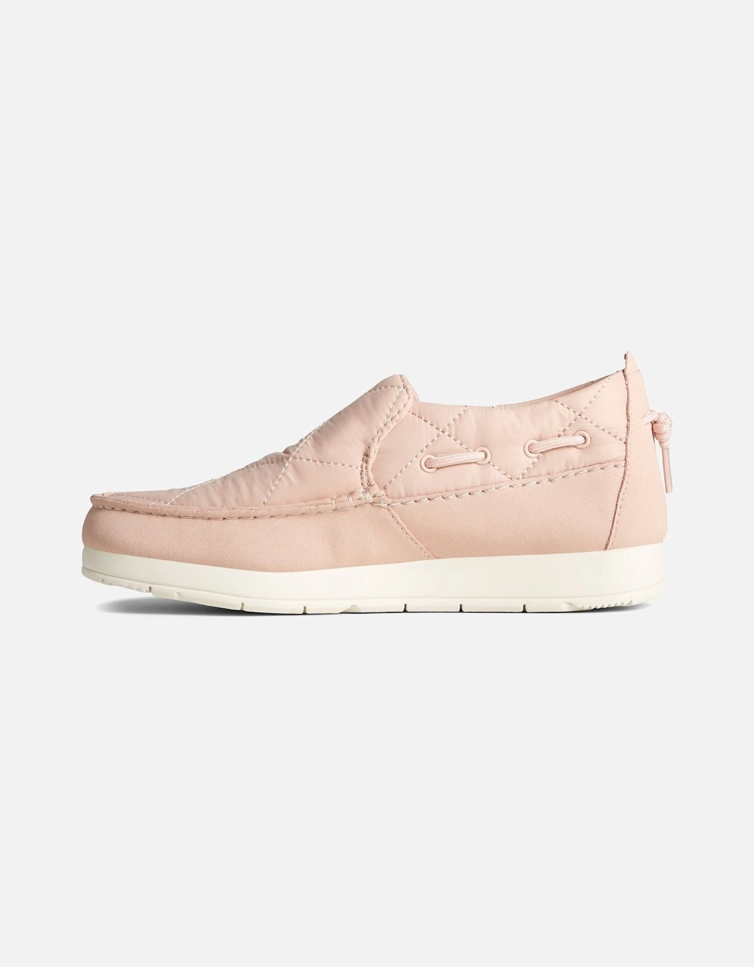 Sperry model Moc-Sider Nylon Slip On Female in Blush