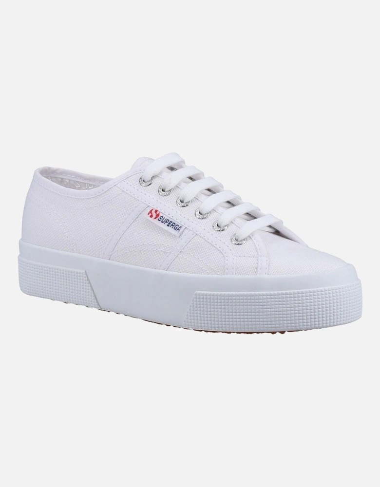 2740 Platform Cotton Women's White Trainers