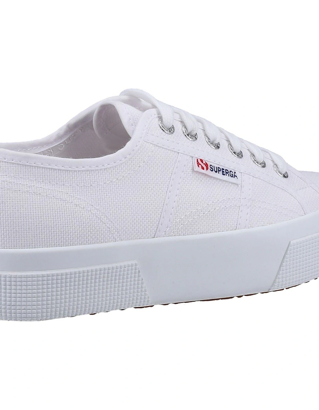 2740 Platform Cotton Women's White Trainers