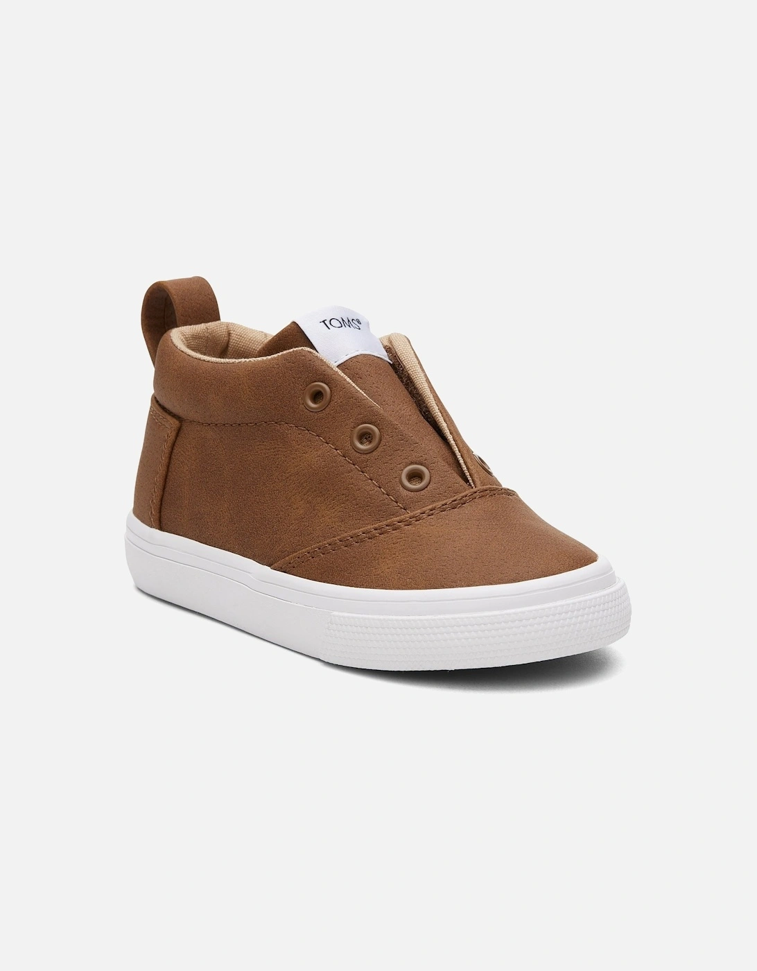 Girl's TOMS Fenix Synthetic Kids Toffee Trainers - Brown - Size: UK 6 / eu 23.5 / us 7