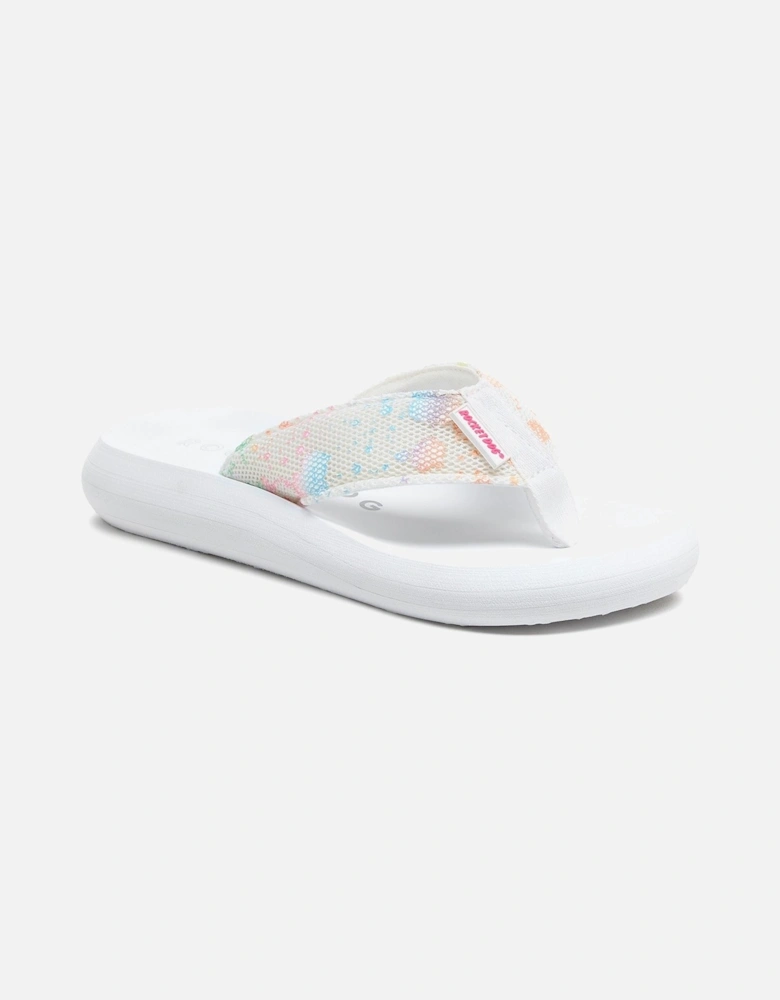 model Spotlight Barker Sandal Female in White