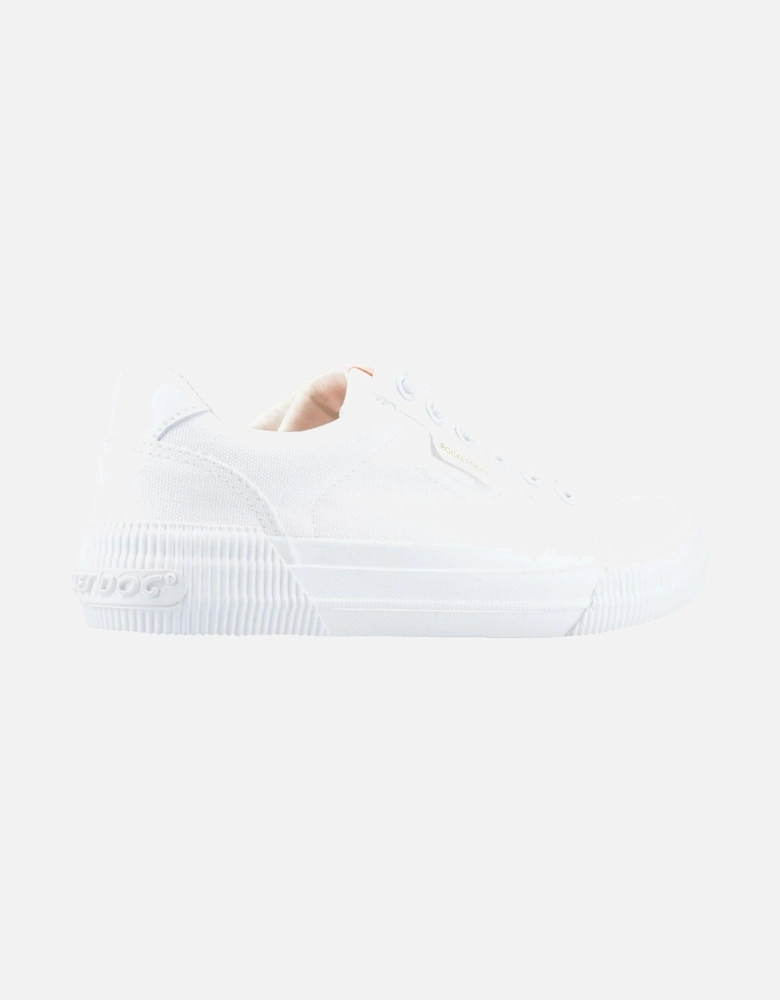 Cheery Canvas Women's White Trainers