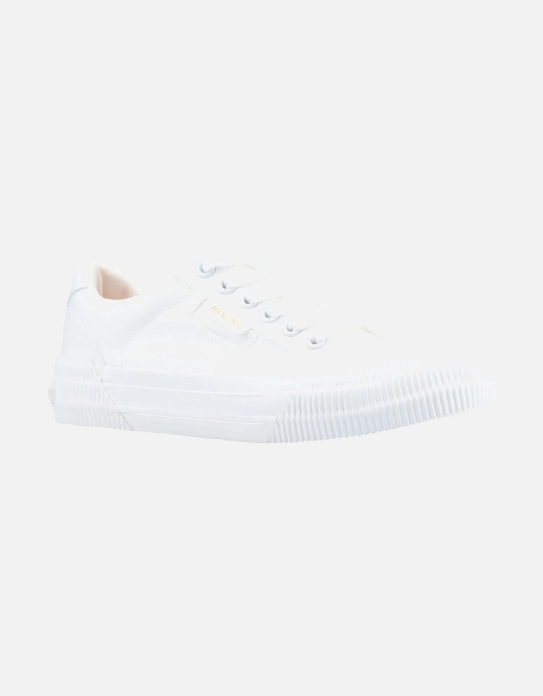 Cheery Canvas Women's White Trainers