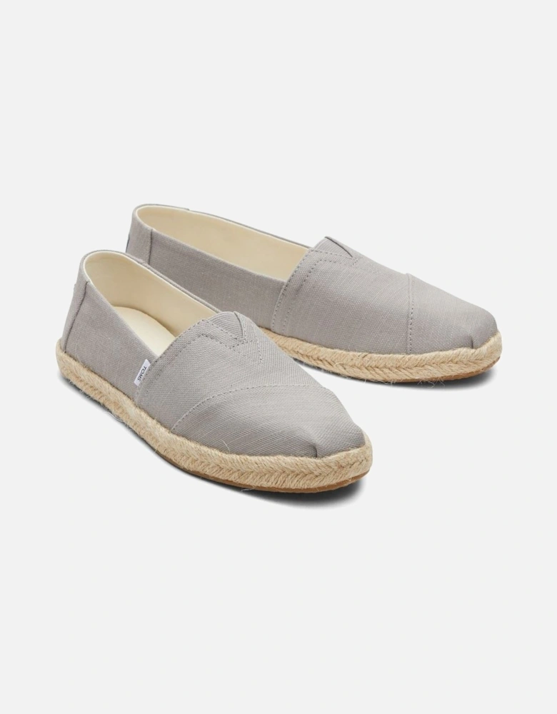 Alpargata Rope 100% Cotton Women's Drizzle Grey Espadrilles