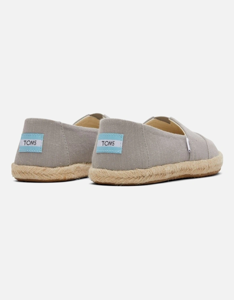 Alpargata Rope 100% Cotton Women's Drizzle Grey Espadrilles