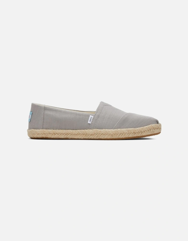 Alpargata Rope 100% Cotton Women's Drizzle Grey Espadrilles