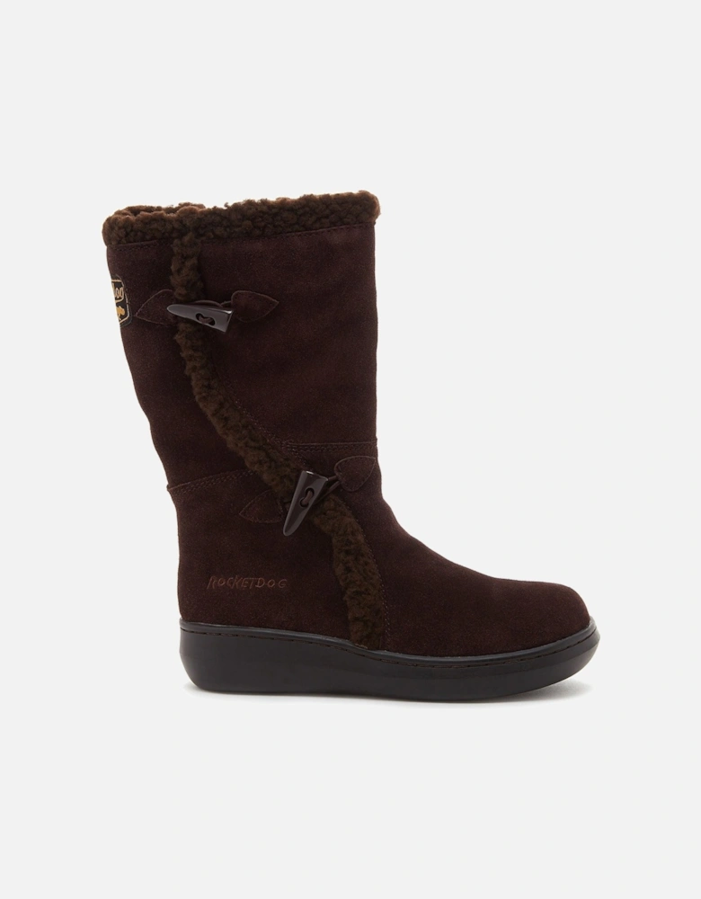 Slope Suede Women's Chocolate Boots