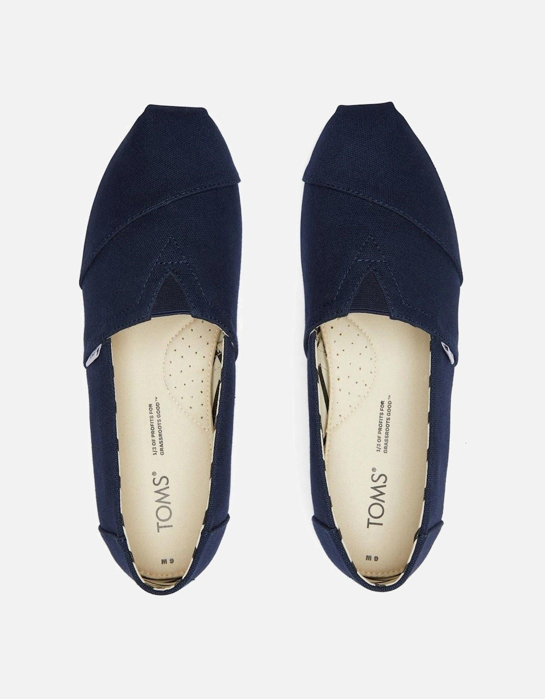 Alpargata 100% Cotton Men's Navy Espadrilles