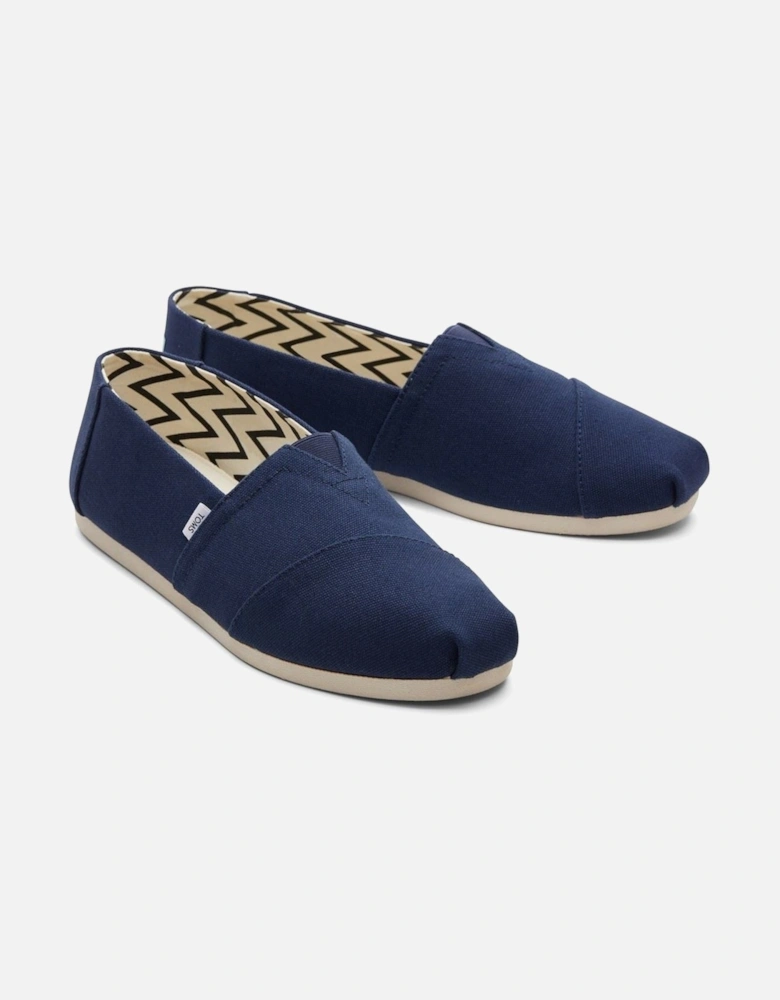 Alpargata 100% Cotton Men's Navy Espadrilles