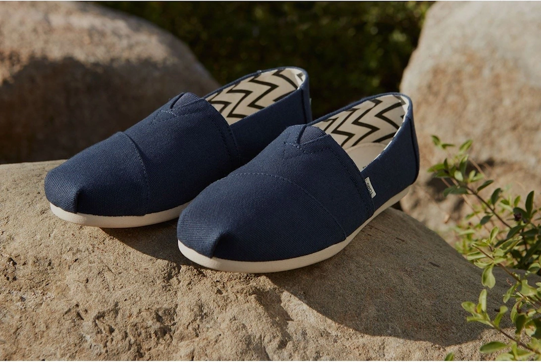 Alpargata 100% Cotton Men's Navy Espadrilles