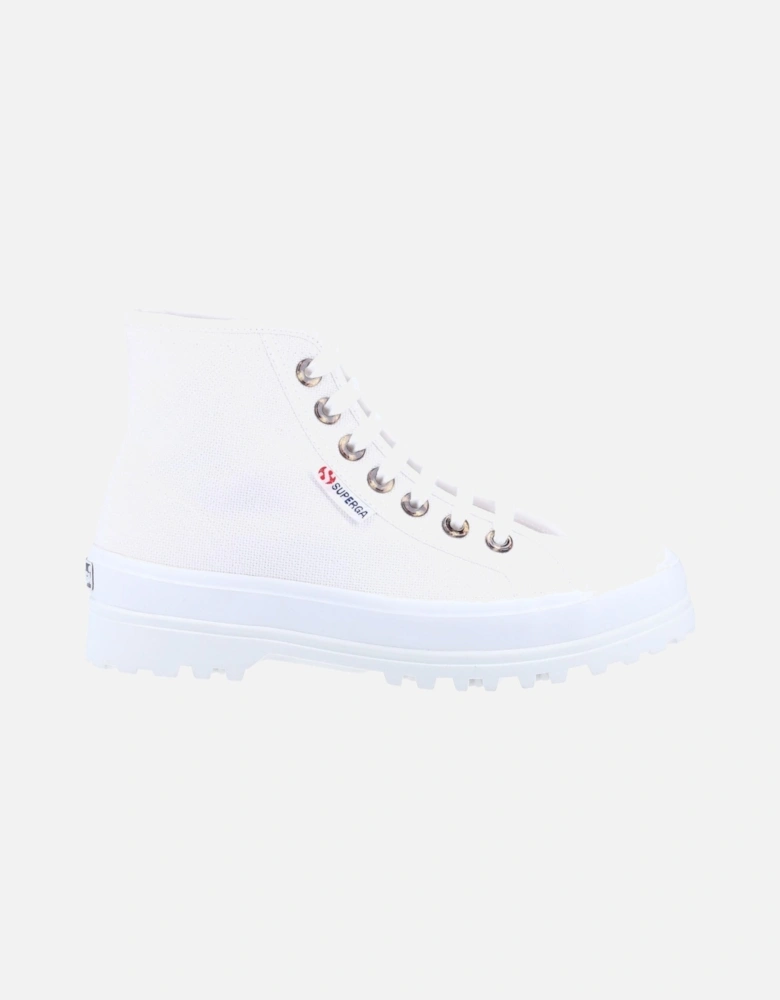 model 2341 Alpina Resin Eyelets Ankle Boot Female in White