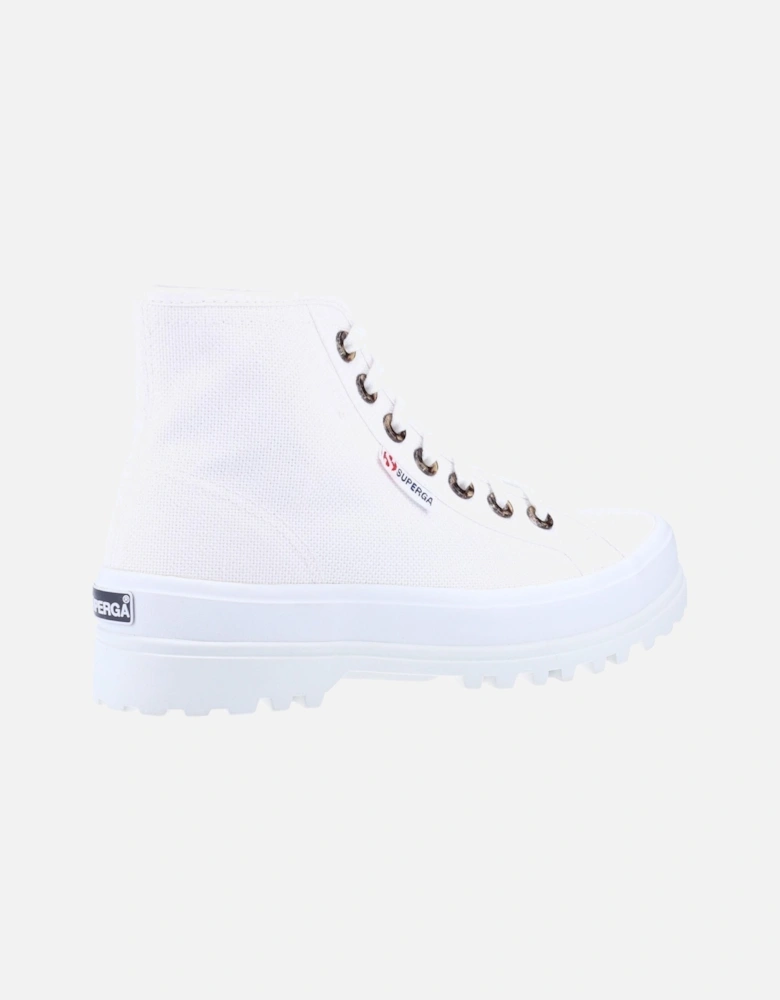 2341 Alpina Resin Eyelets 100% Cotton Women's White Boots