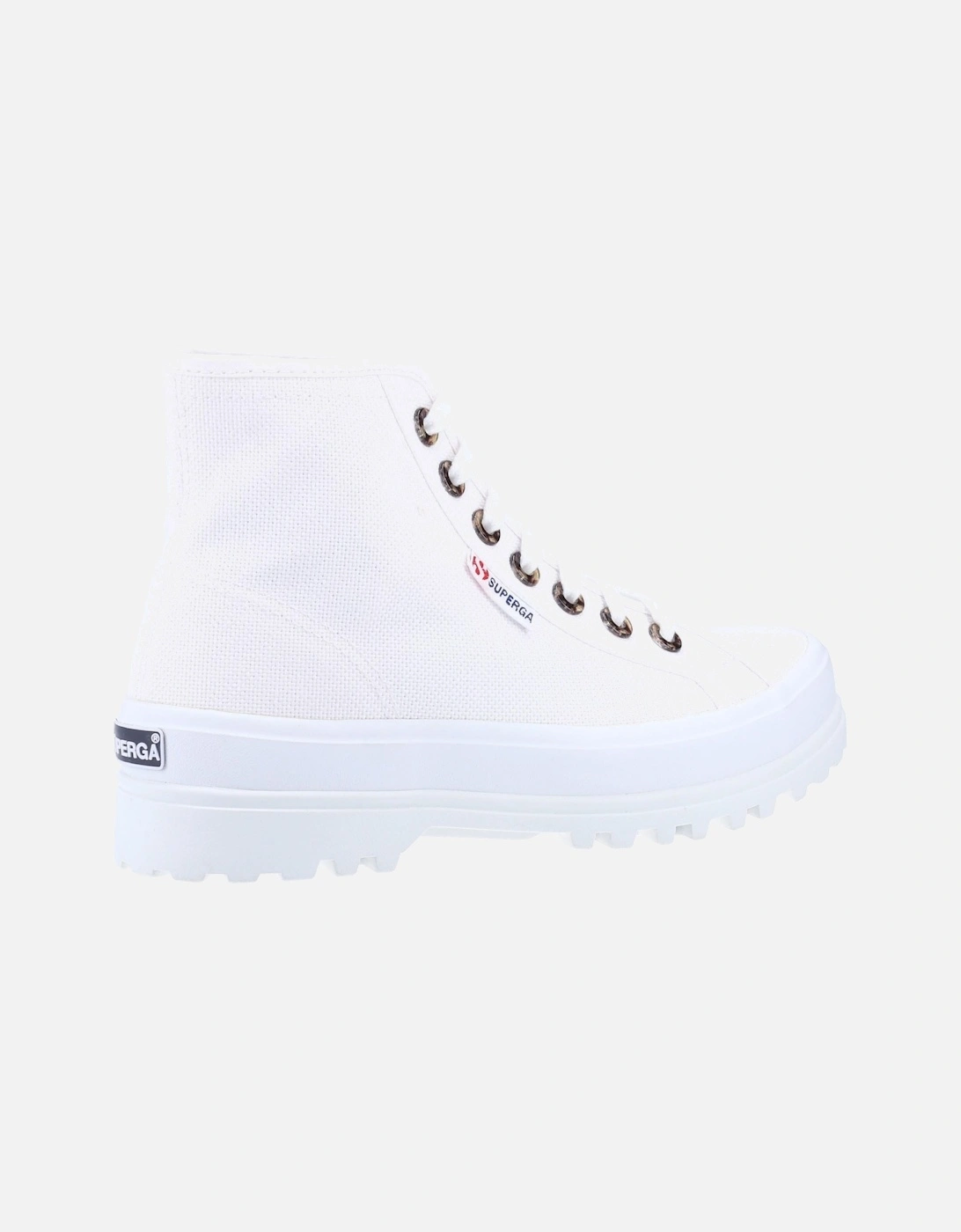 model 2341 Alpina Resin Eyelets Ankle Boot Female in White