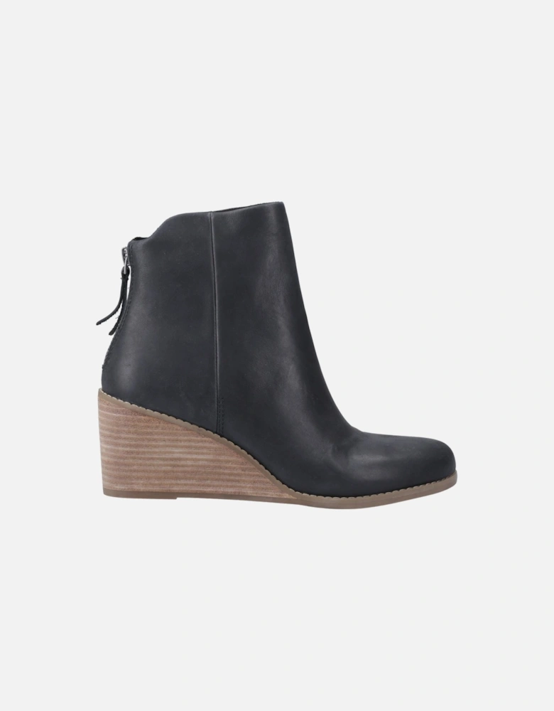 model Casey Ankle Boot Female in Black