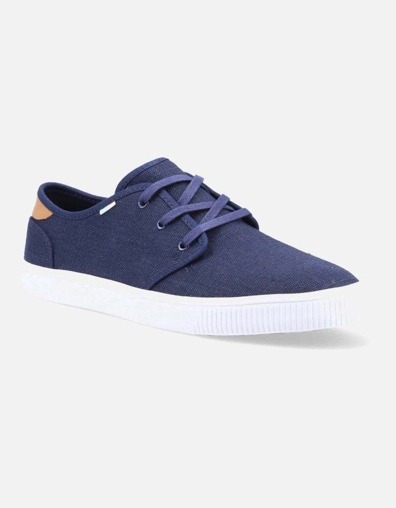 Carlo Jute Men's Navy Heritage Canvas Trainers