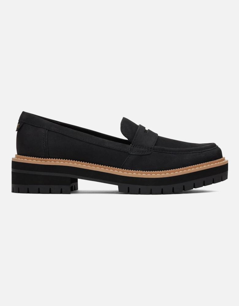 model Cara Loafer Female in Black