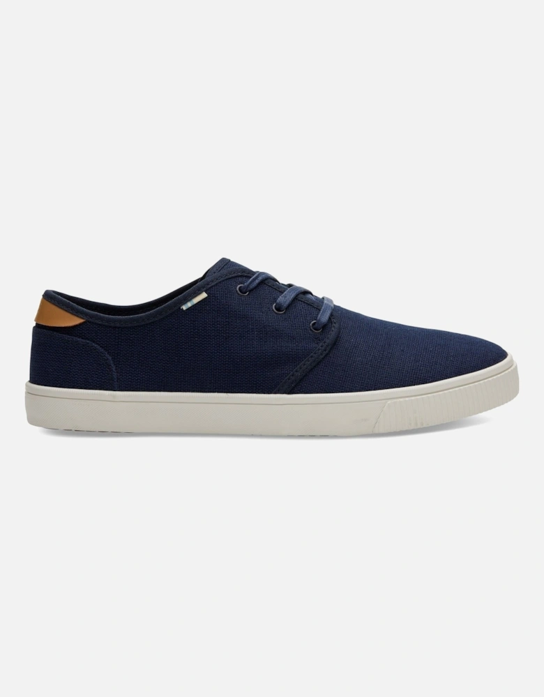 Carlo Jute Men's Navy Heritage Canvas Trainers