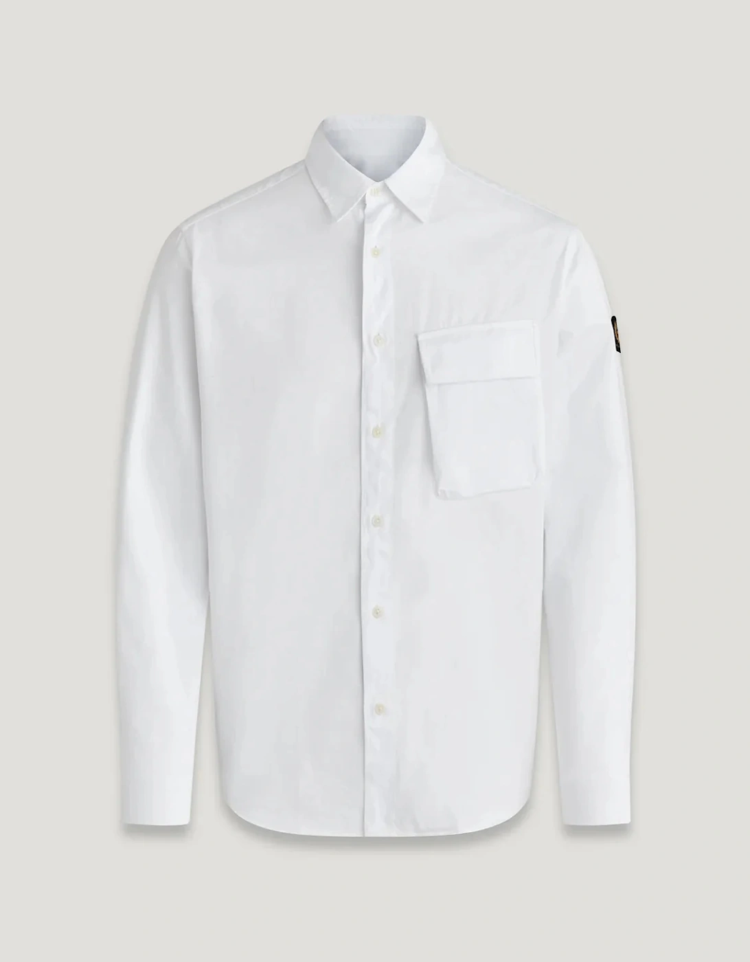 Garment Dye Scale Shirt White, 5 of 4