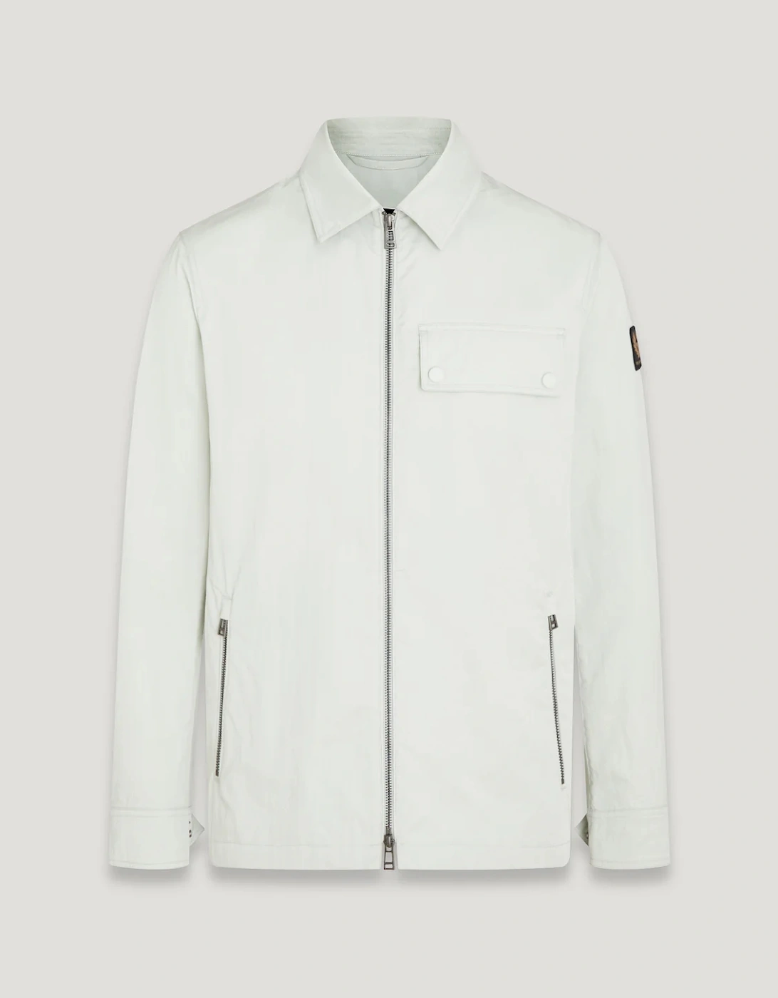 Depot Gabardine Overshirt Mercury Grey, 8 of 7