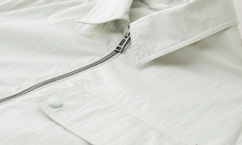 Depot Gabardine Overshirt Mercury Grey