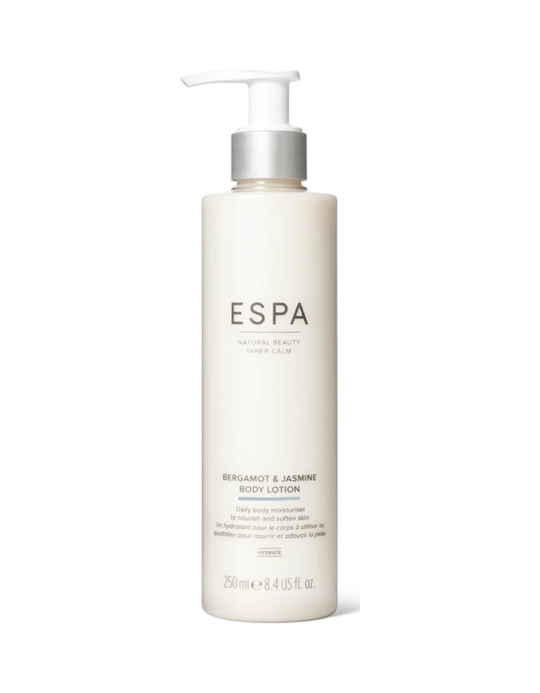 Bergamot and Jasmine Body Lotion 250ml - ESPA