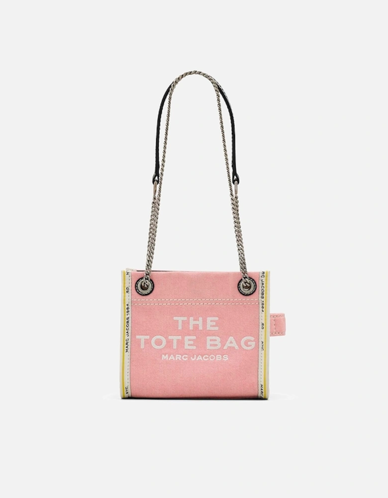 The Denim Chain Mini Tote Bag