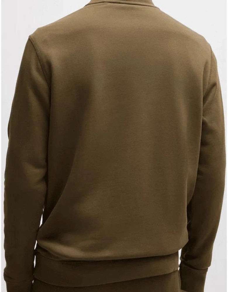 Westart Patch Logo Brown Sweatshirt