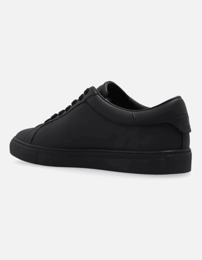 Icon Logo Leather Black Sneaker/Trainer