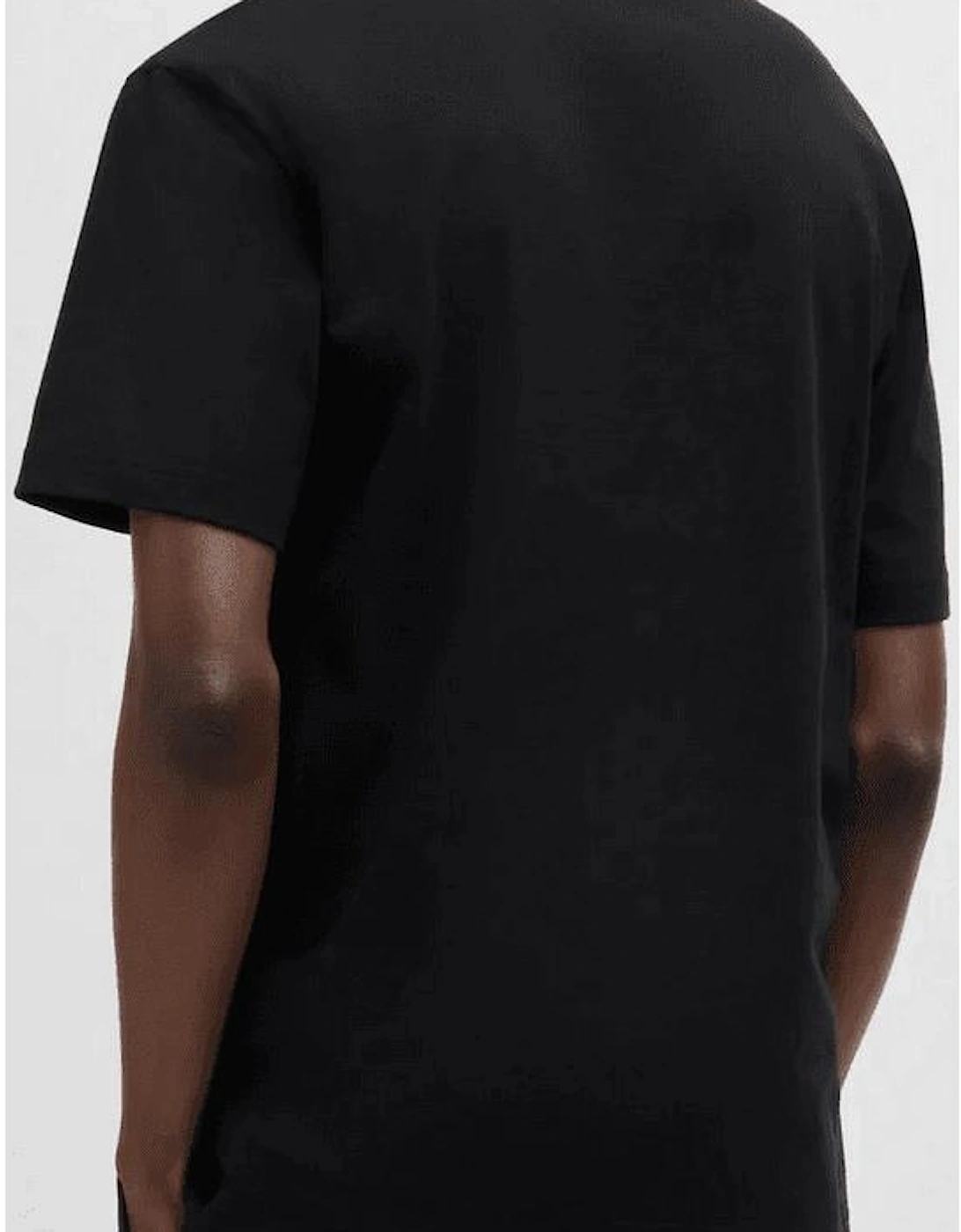 Dlongny Relaxed Fit Black T-Shirt