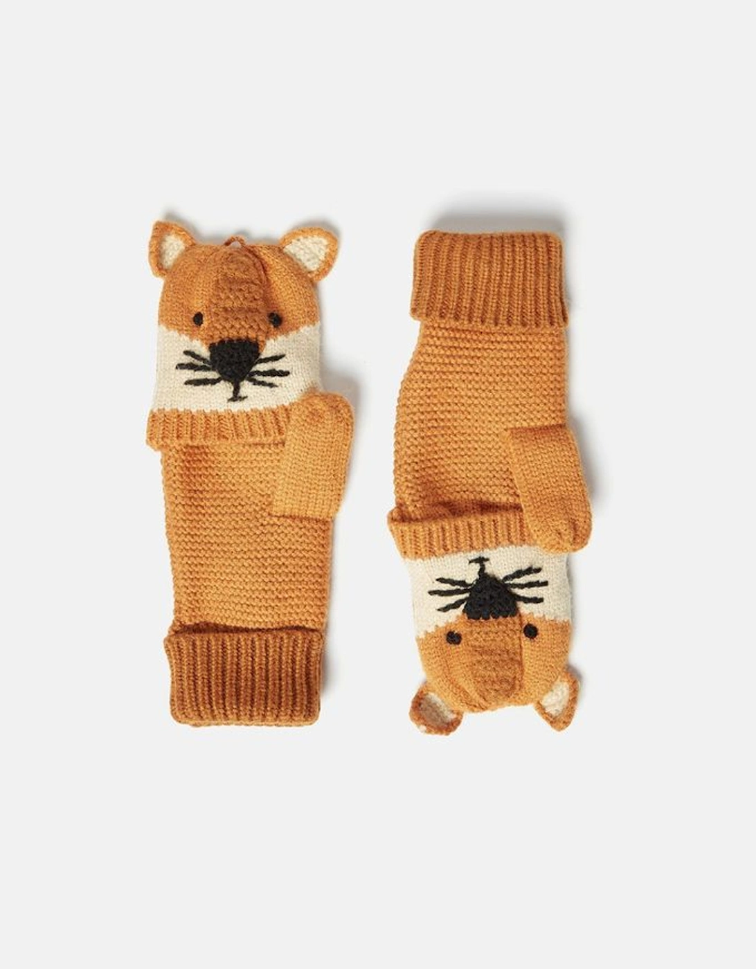 Boy's Carey Fox Character Gloves Orange, 4 of 3