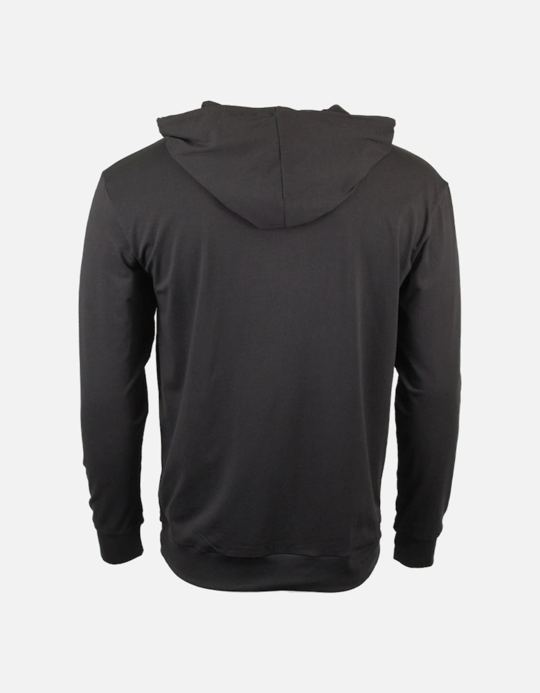 Laze Lightweight Loungewear Hoodie, Black