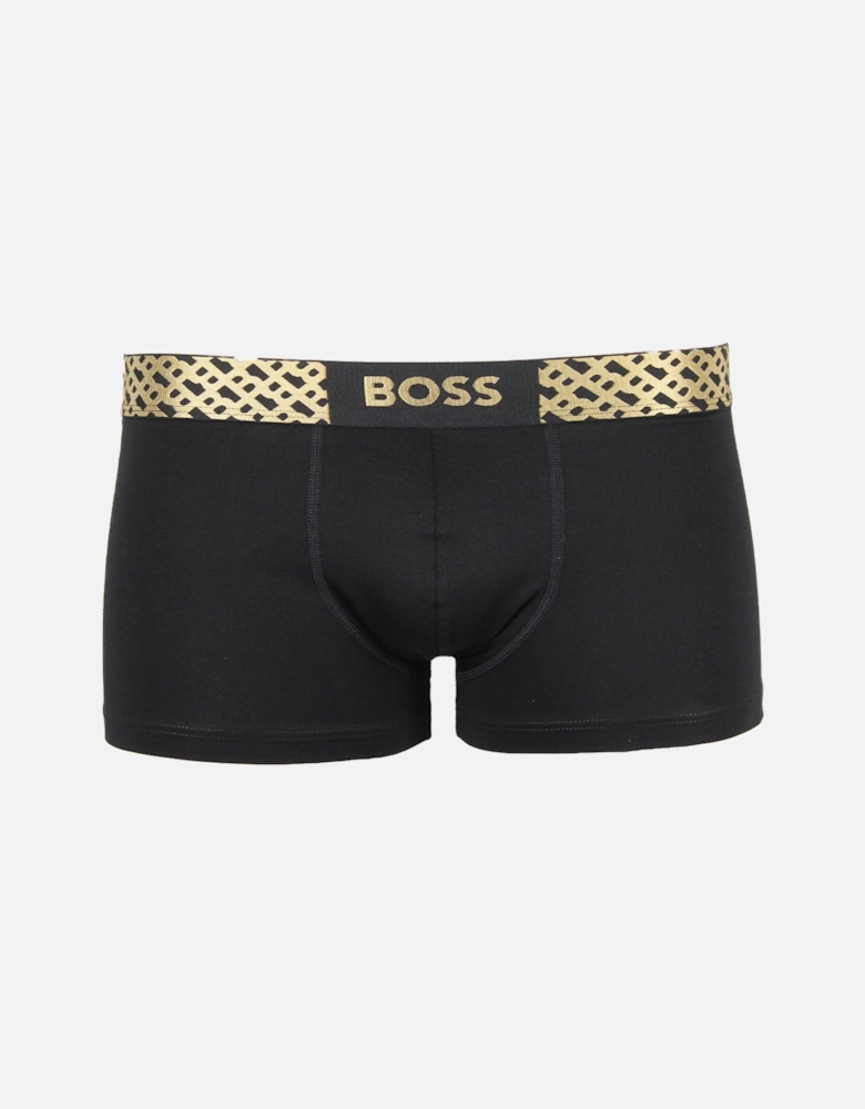 3-Pack Boxer Trunks Gift Set, Black/Navy/Grey