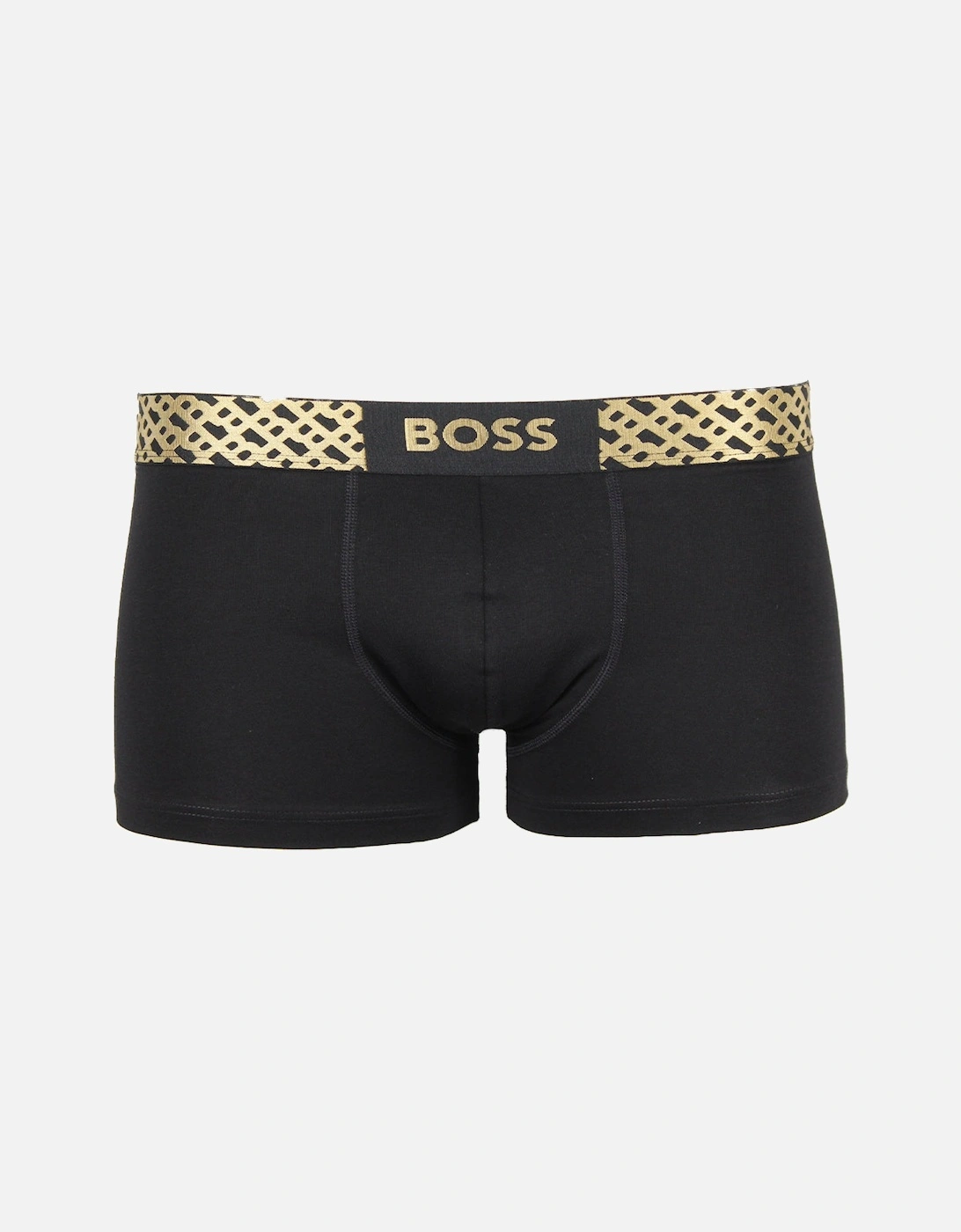 3-Pack Boxer Trunks Gift Set, Black/Navy/Grey