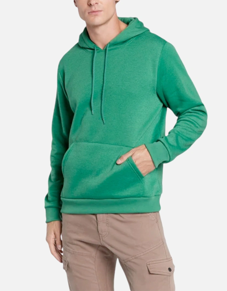 Mens Plain Hoodies Long Sleeve Pullover Fleece Top Hooded Sweatshirt