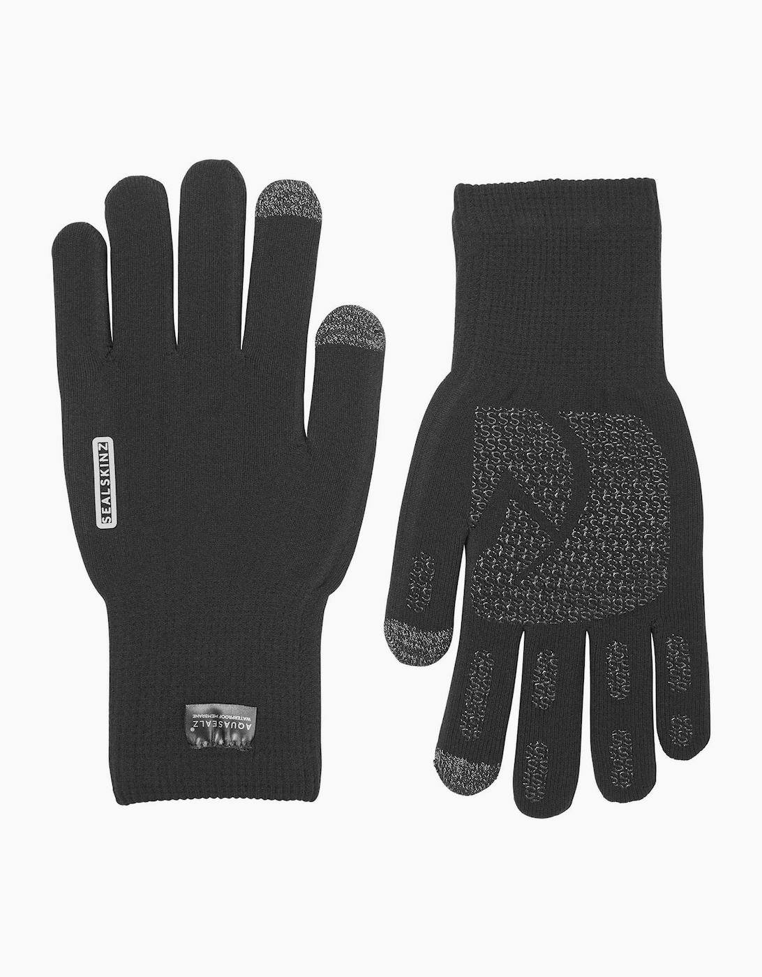 Men's Sealskinz Unisex Anmer Waterproof Glove - Black - Size: L