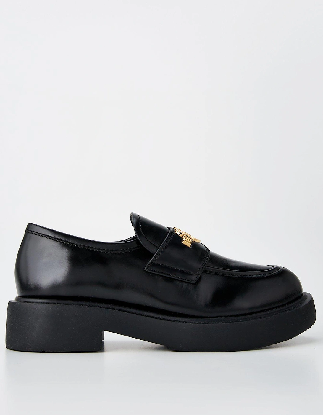 Logo Loafers - Black, 8 of 7