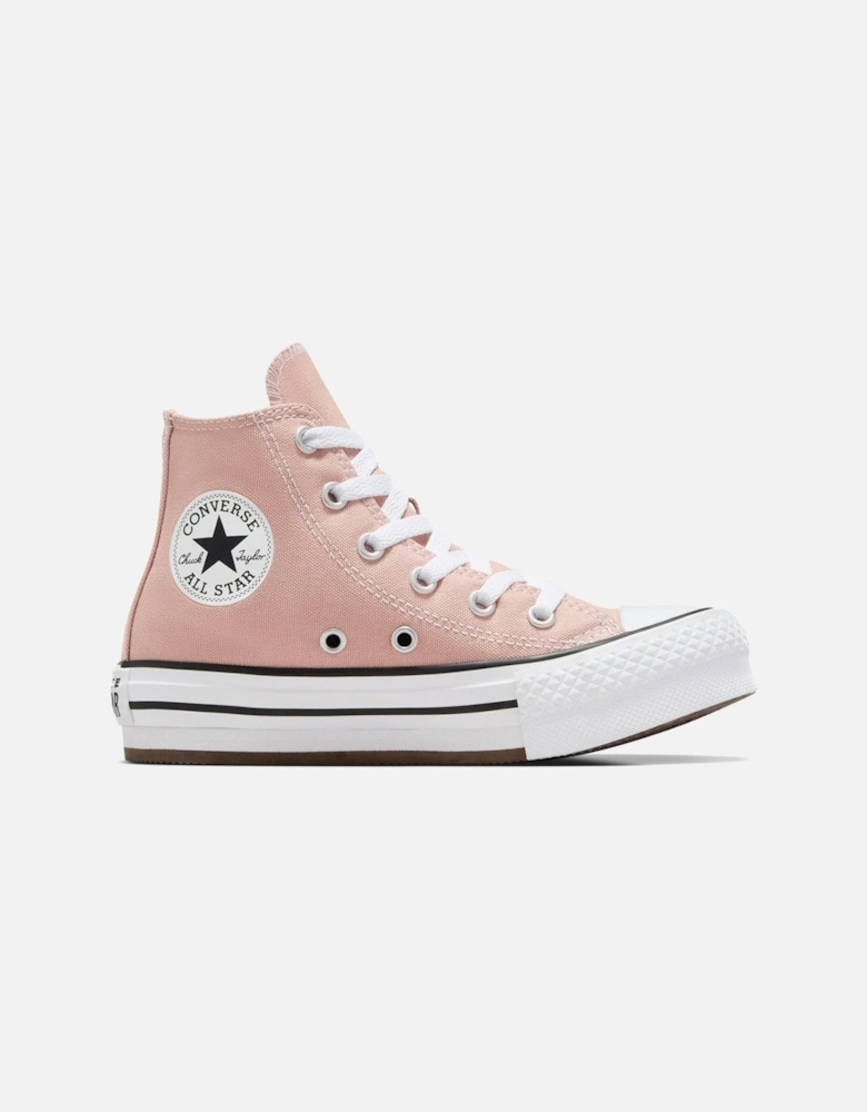 Kids Seasonal Colour Chuck Taylor All Star Eva Lift Trainers - Purple