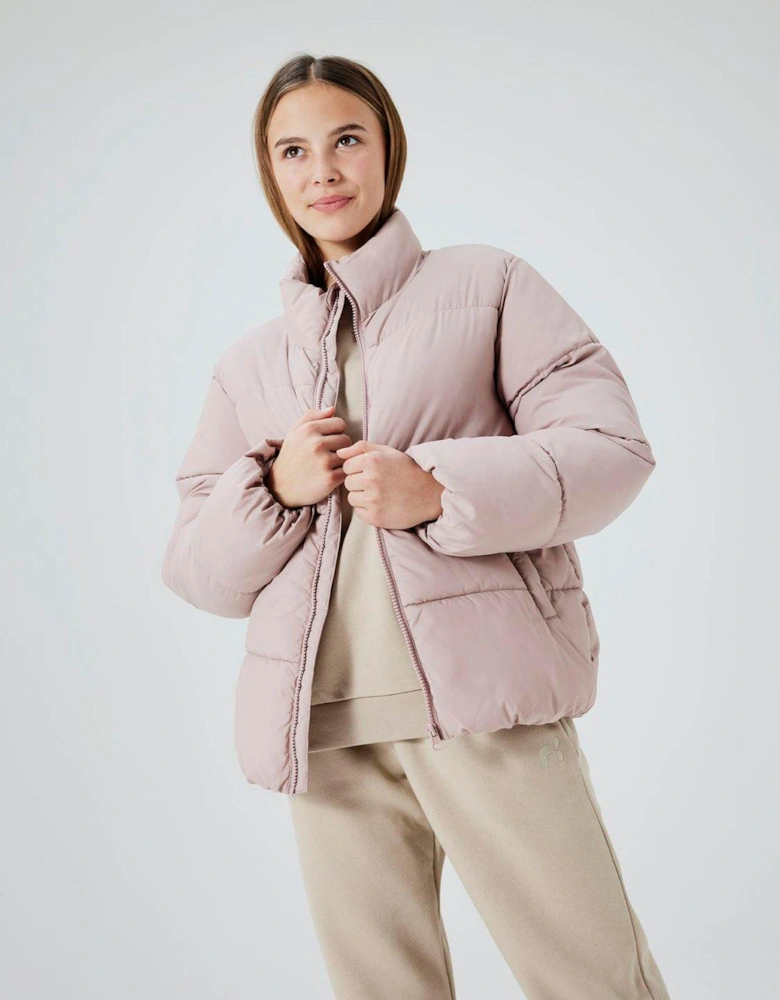 Girls Padded Jacket - Light Pink