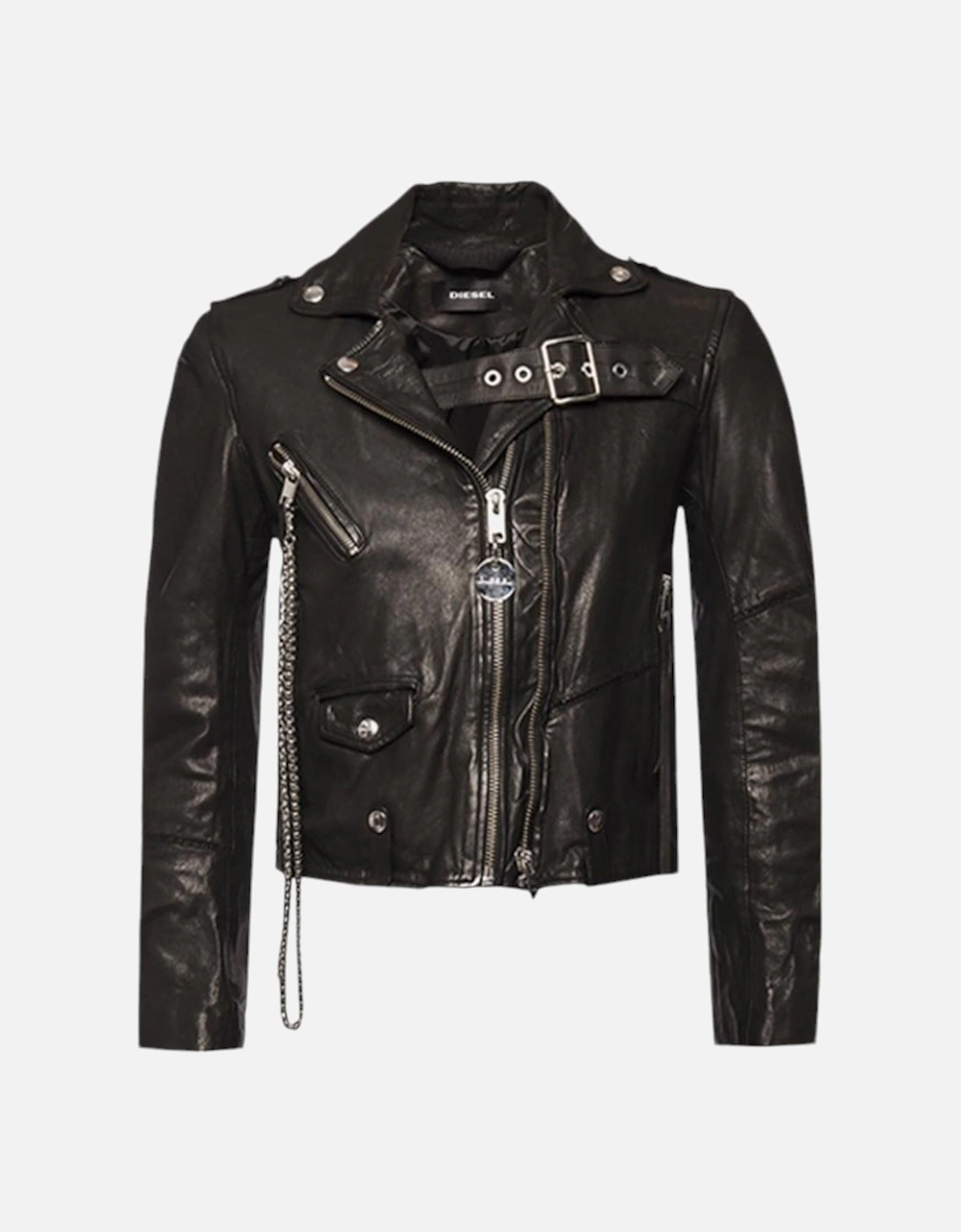 L TERRY B Womens Jackets Biker Stylish Leather