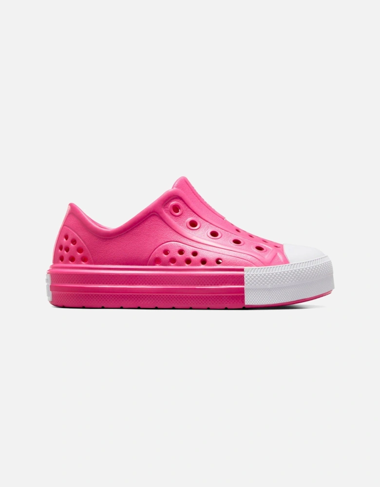 Kids Girls Play Lite CX Slip On Trainers - Bright Pink