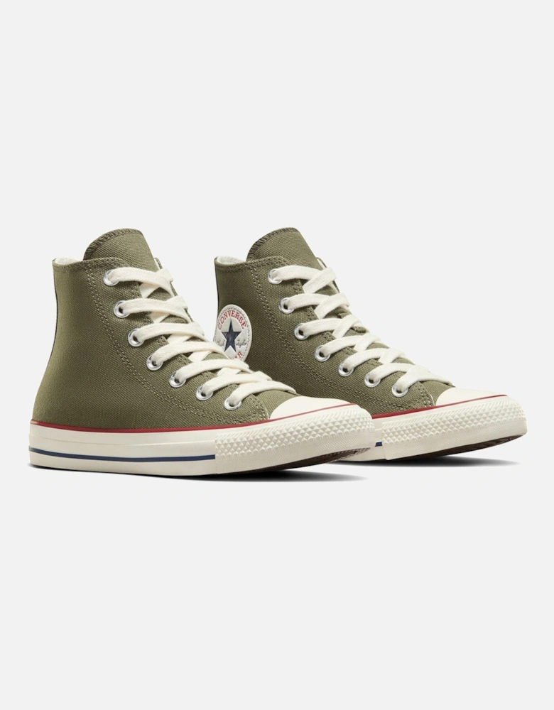 Womens Lux Sport Chuck Taylor All Star Hi Top Trainers - Green