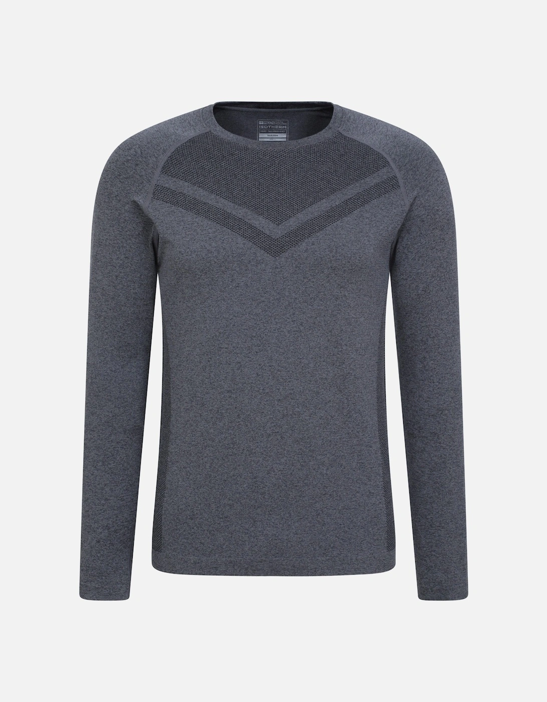 Mountain Warehouse Men's Mountain Warehouse Mens Ventina Seamless Base Layer Top - Grey