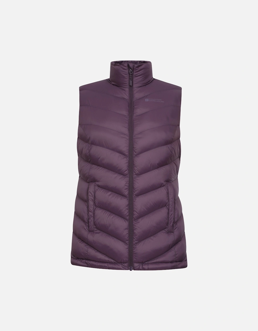 Mountain Warehouse Women's Purple / Seasons Faux Fur Lined Gilet - Size: 14