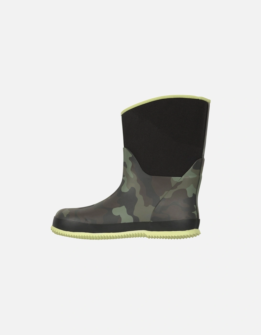 Childrens/Kids Puddle Camo Wellington Boots