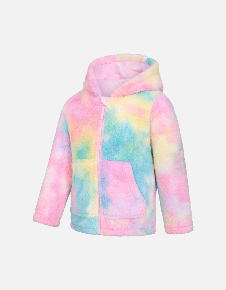 Childrens/Kids Cosy Rainbow Full Zip Hoodie