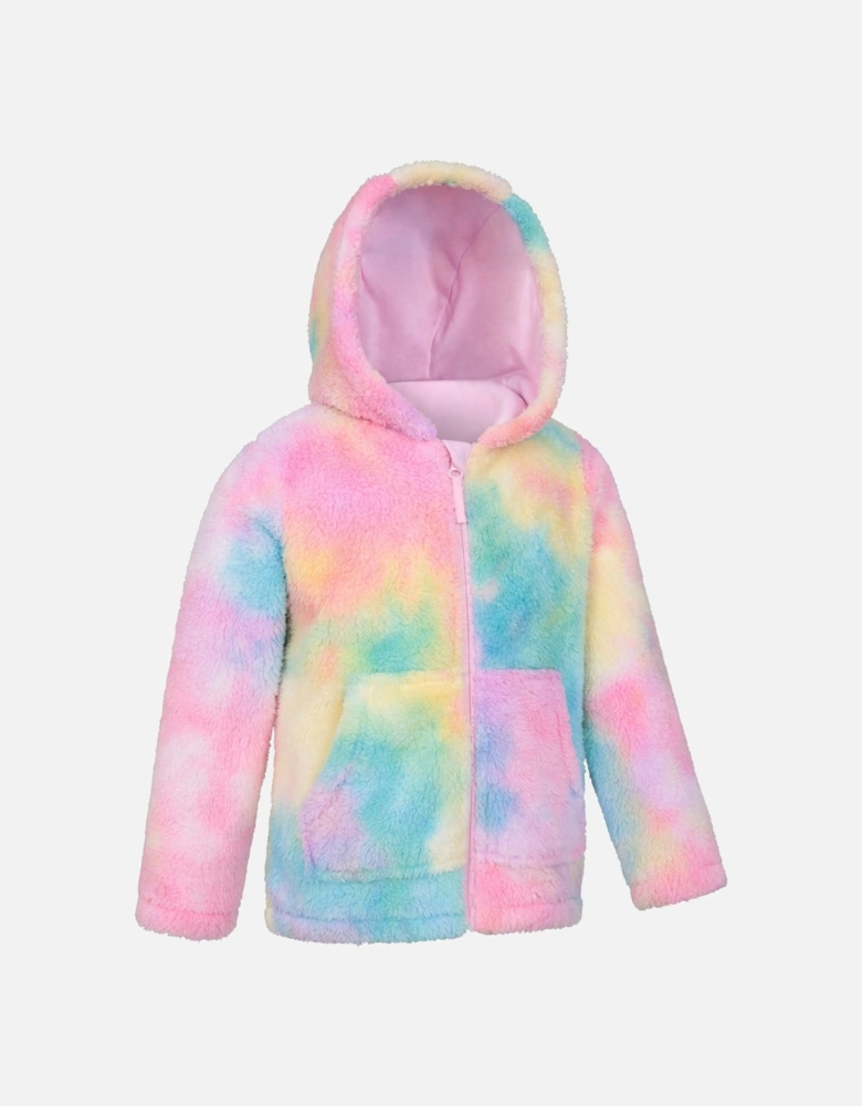 Childrens/Kids Cosy Rainbow Full Zip Hoodie