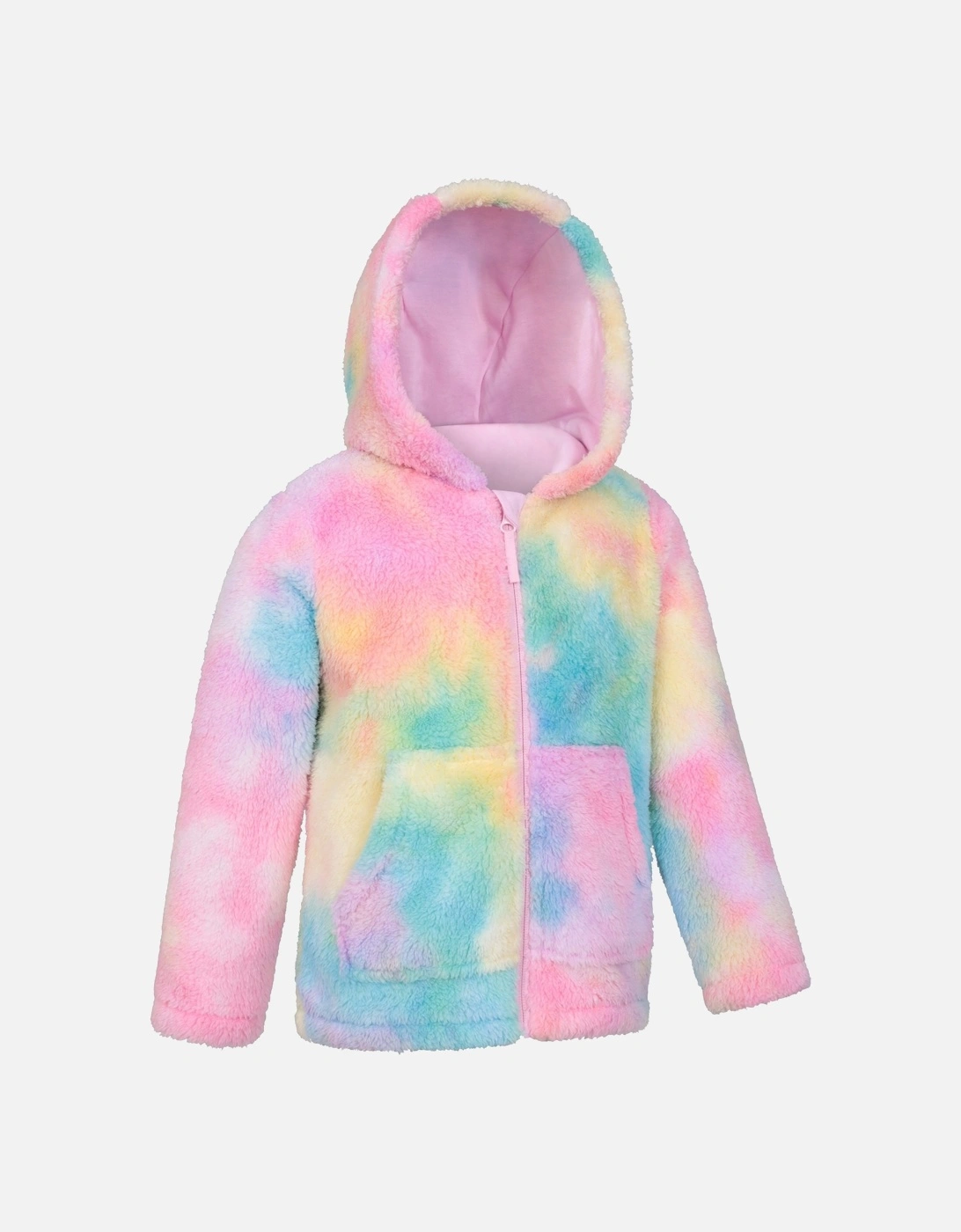 Childrens/Kids Cosy Rainbow Full Zip Hoodie