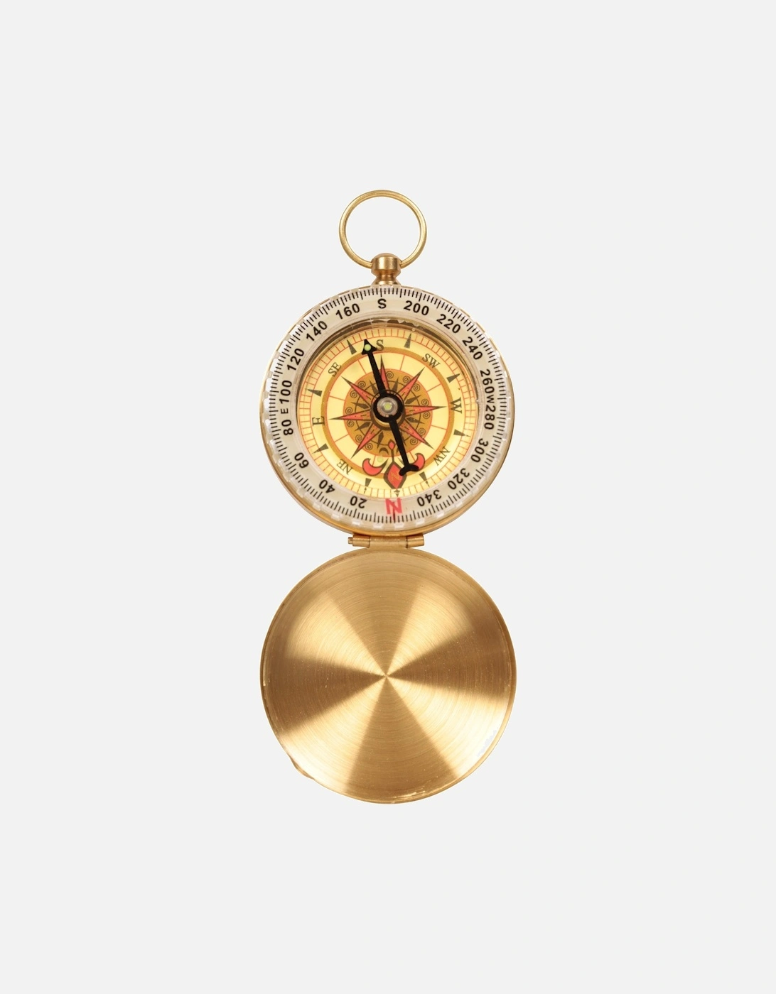 Mountain Warehouse Brass Compass - Gold - Size: ONE size