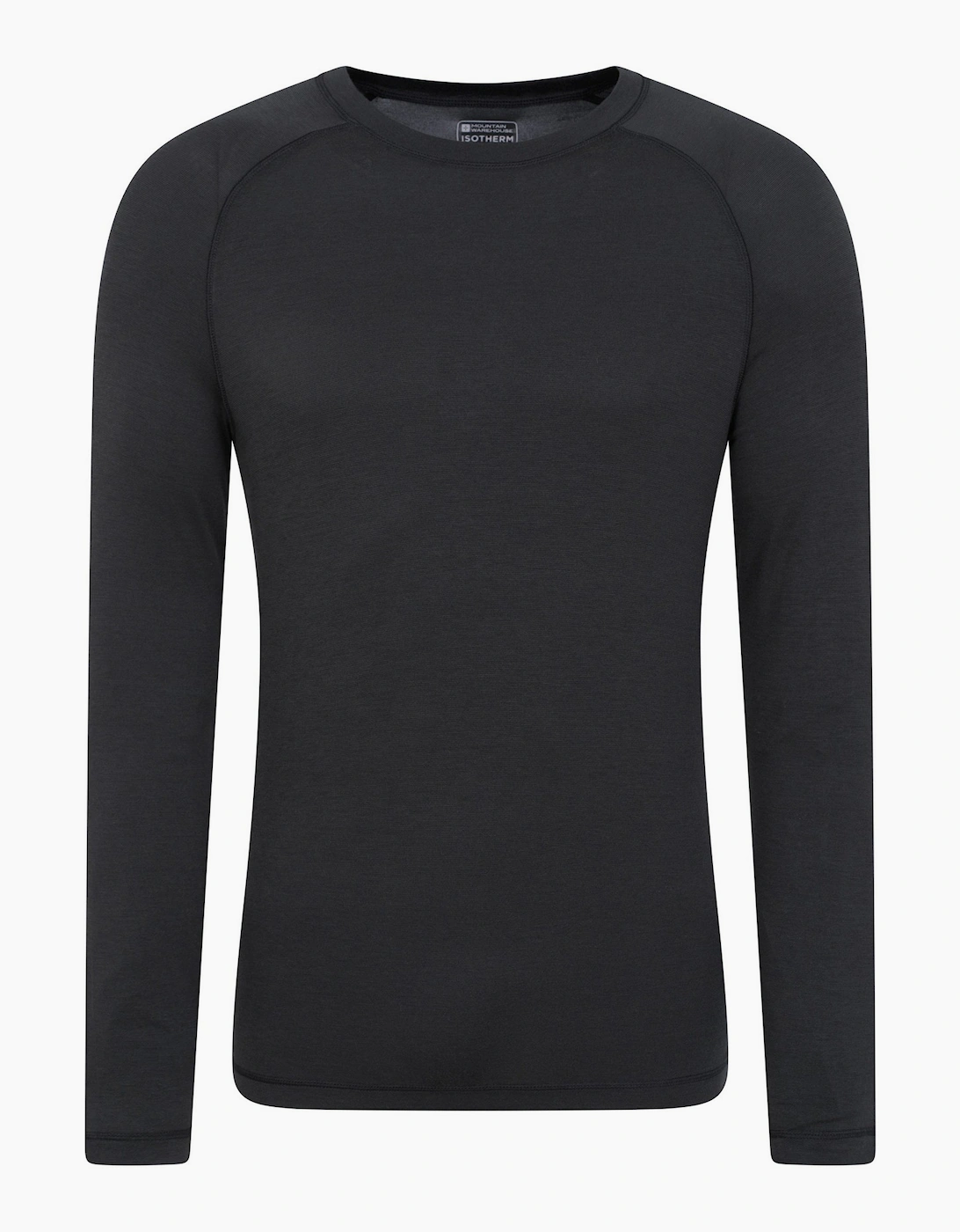 Mountain Warehouse Men's Black Keep The Heat Thermal Top - Size: 48