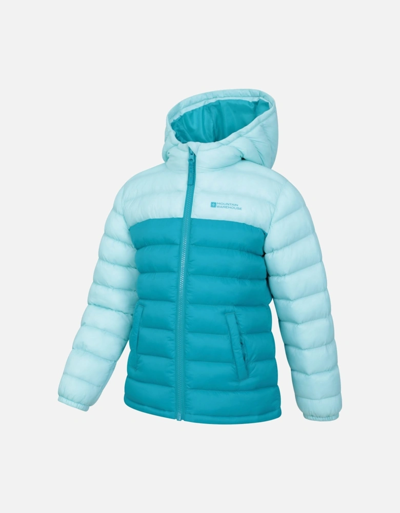 Childrens/Kids Seasons Colour Block Padded Jacket